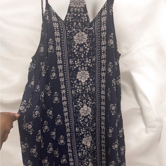Maurices Dresses & Skirts - Maurices Dark Blue Floral Pattern Dress Sz Large